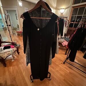 BB Dakota Black Long Sleeve Dress